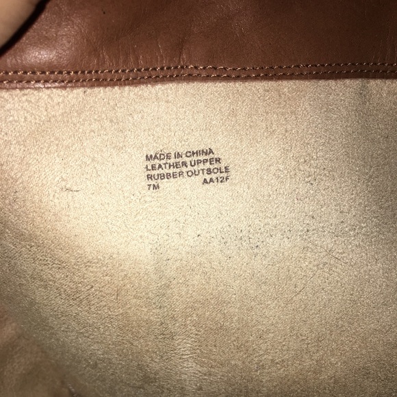 Michael Kors Tan Leather Boots - Picture 5 of 5